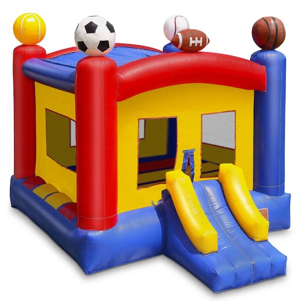 CLOUD9 Cloud 9 Commercial Grade Sports Bounce House with Slide