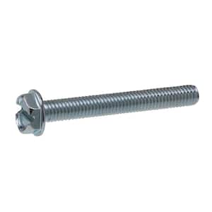 1/4 in.-20 x 1/2 in. Zinc Plated Slotted Hex Machine Screw (5-Pack)