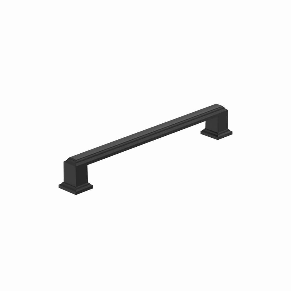 Carrington 6-5/16 in. (160mm) Matte Black Arch Cabinet Pull price history on PriceWatchPro