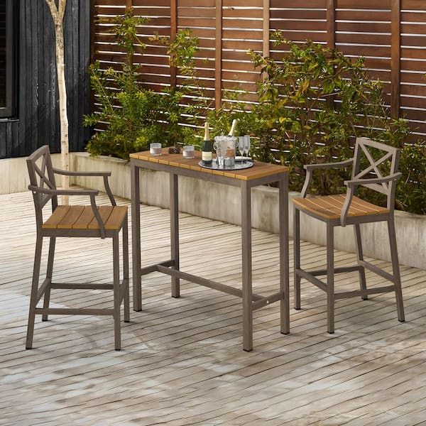 Home depot pub table and outlet chairs