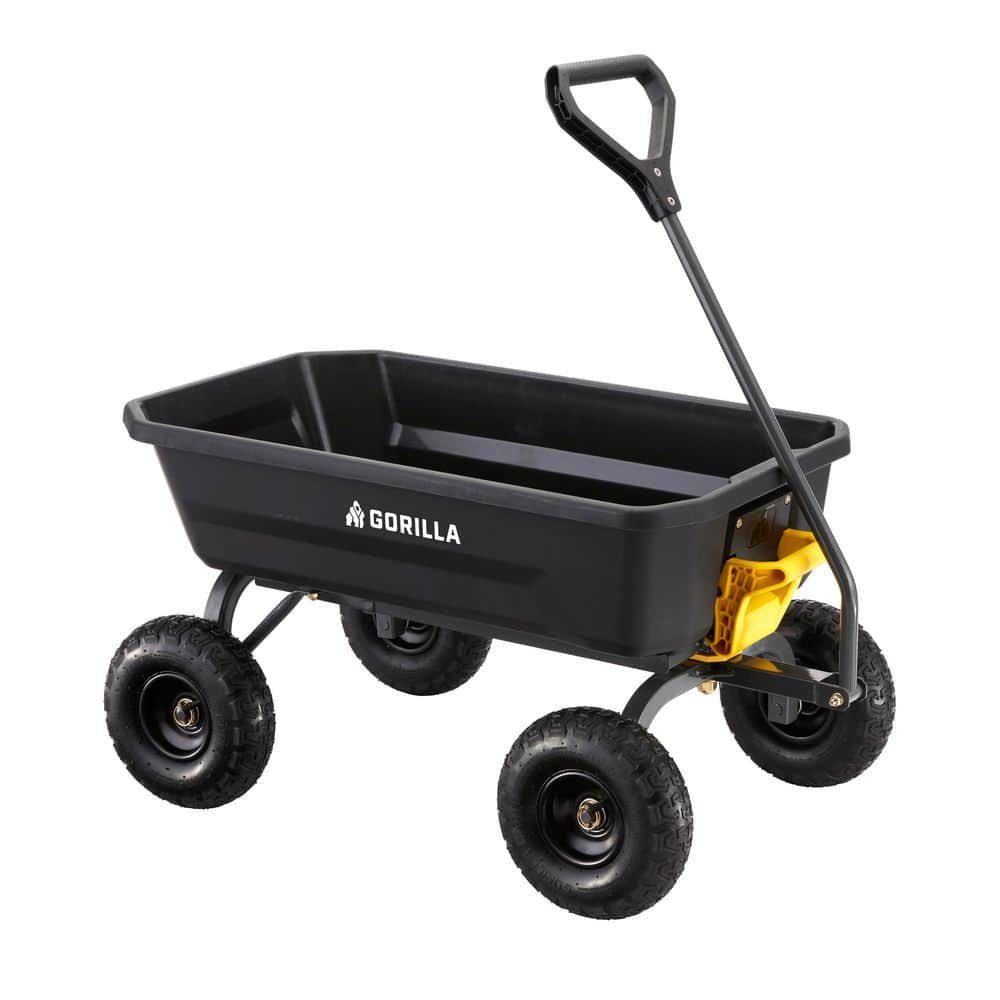 Reviews for GORILLA CARTS 4 cu. ft. Patented Poly Dumping Garden
