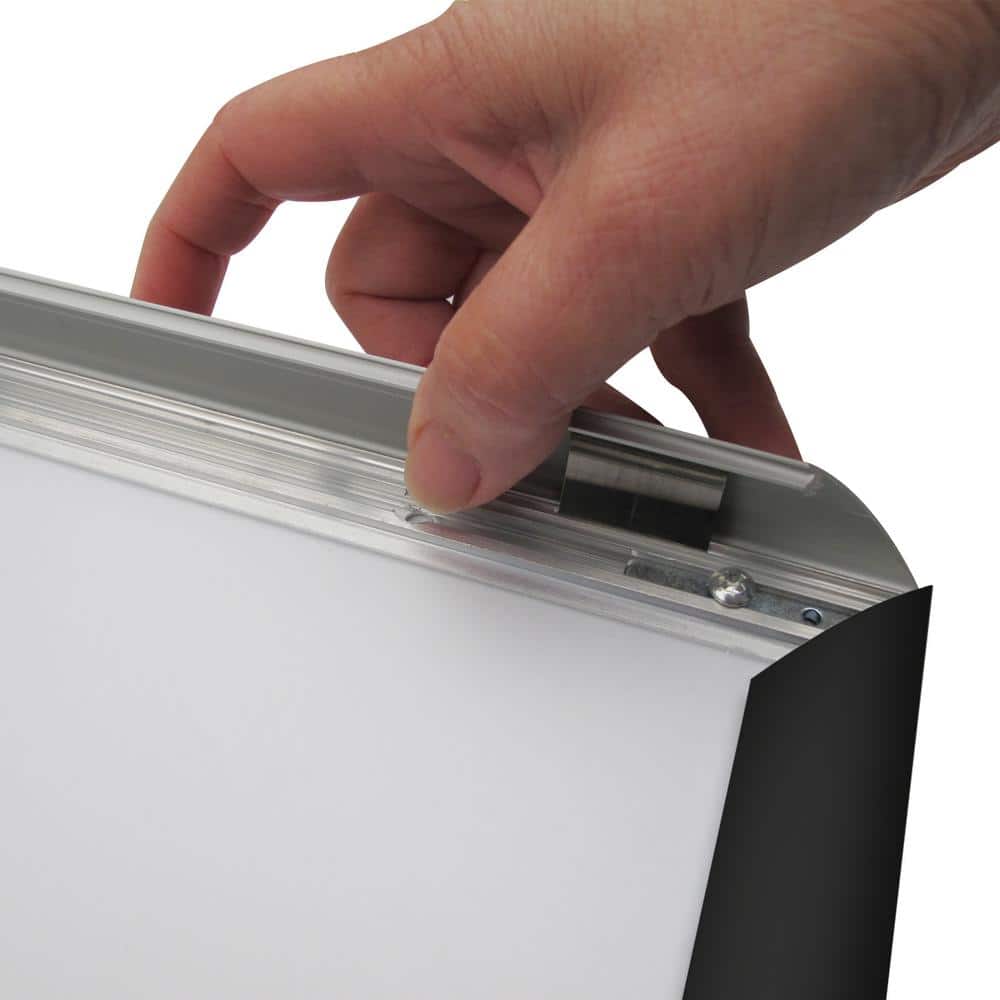 11" x 17" Black Aluminum Snap Poster Frame