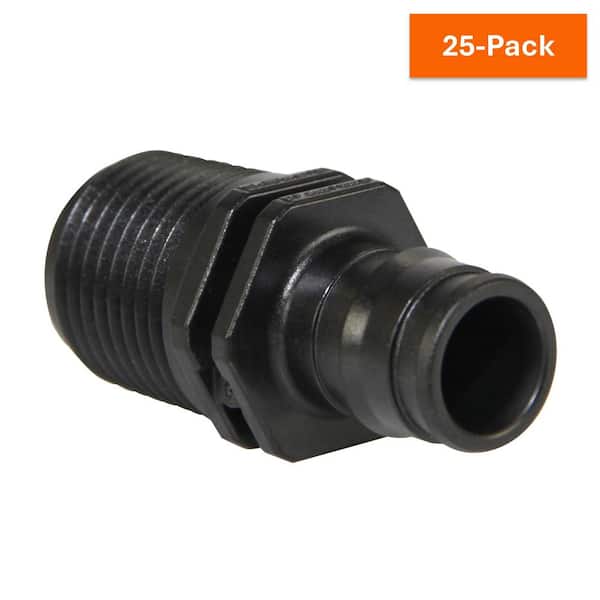 Uponor ProPEX 1/2 in. PEX-A Expansion Barb x 1/2 in. NPT Engineered Polymer Male Threaded Adapter (25-Pack)