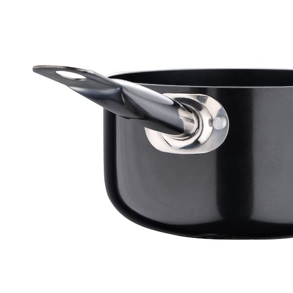 Bergner Gourmet by Bergner - 3.5 Qt Stainless Steel Saucepan with