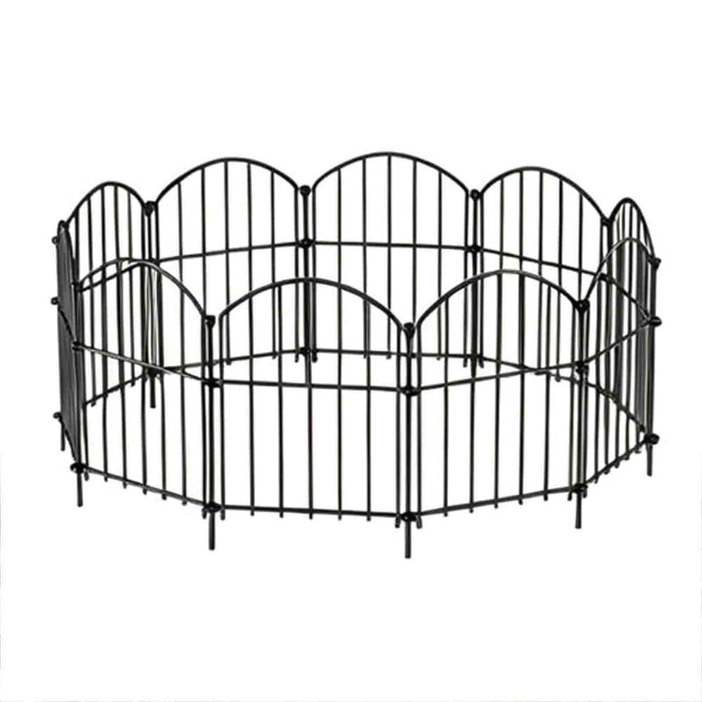 30 Panels 17in(H) x 31.5ft(L) Metal Decorative Garden Fence, Animal Barrier Fence price history on PriceWatchPro