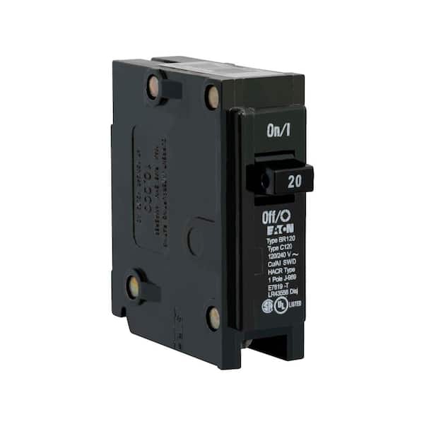 Westinghose  Circuit Breaker 1 Pole 20 Amp Type BR BR120 