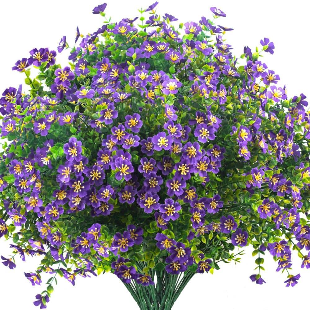 13.5 in.  Purple Outdoor Artificial Flowers price history on PriceWatchPro