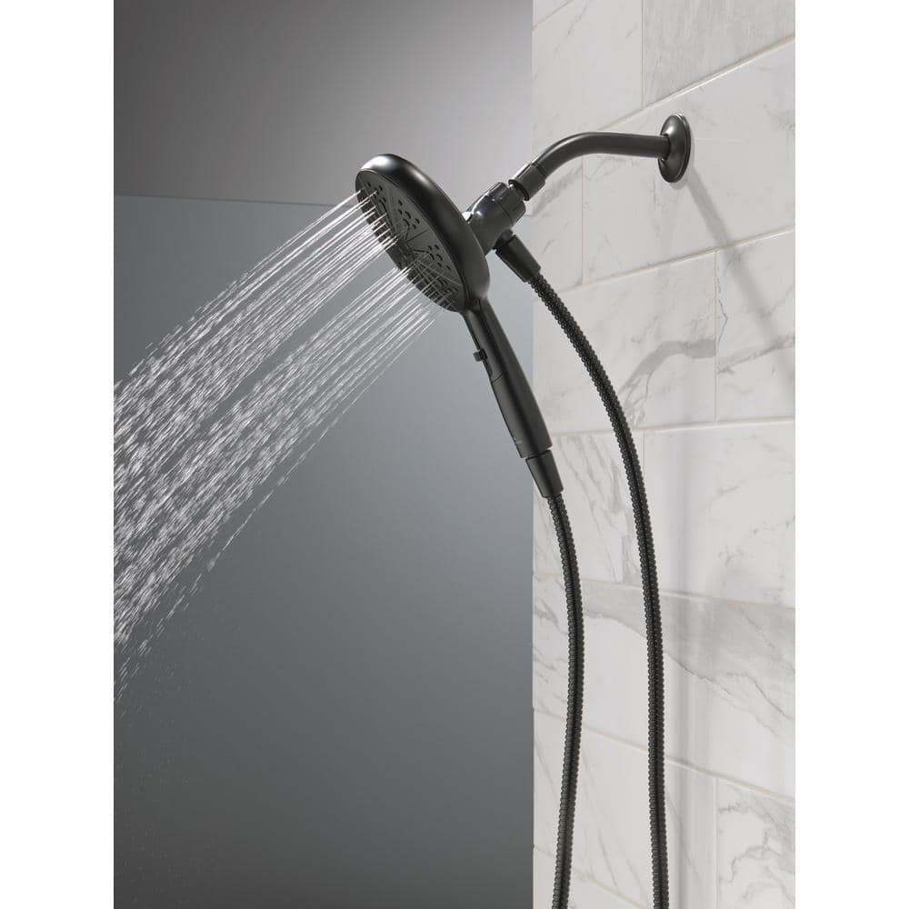 Matte Black Multi-Head Wall Mounted Shower System