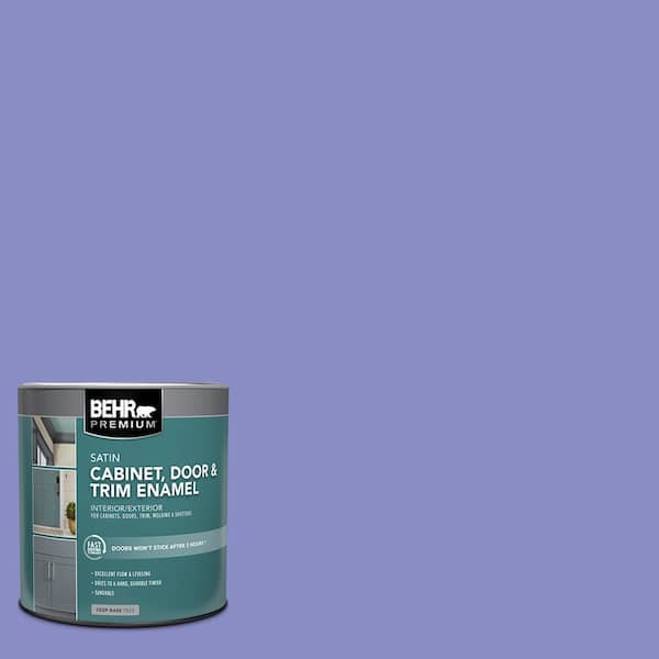 BEHR PREMIUM 1 qt. #P550-5 Carriage Ride Satin Enamel Interior/Exterior Cabinet, Door & Trim Paint