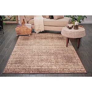 Autumn Traditions Beige 5' 0 x 8' 0 Area Rug