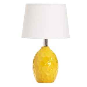 Yellow Ceramic Table Lamp