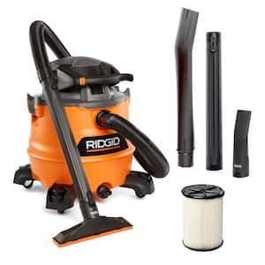 16 Gallon 6.5 Peak HP NXT Shop Vac Wet Dry Vacuum with Detachable Blower, Filter, Locking Hose and Accessories