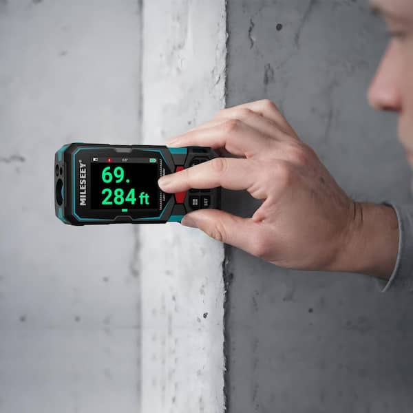 MILESEEY 330 ft. Outdoor Laser Distance Measuring Tool with Camera