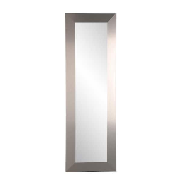 BrandtWorks Oversized Silver Modern Mirror (71 in. H X 21.5 in. W)
