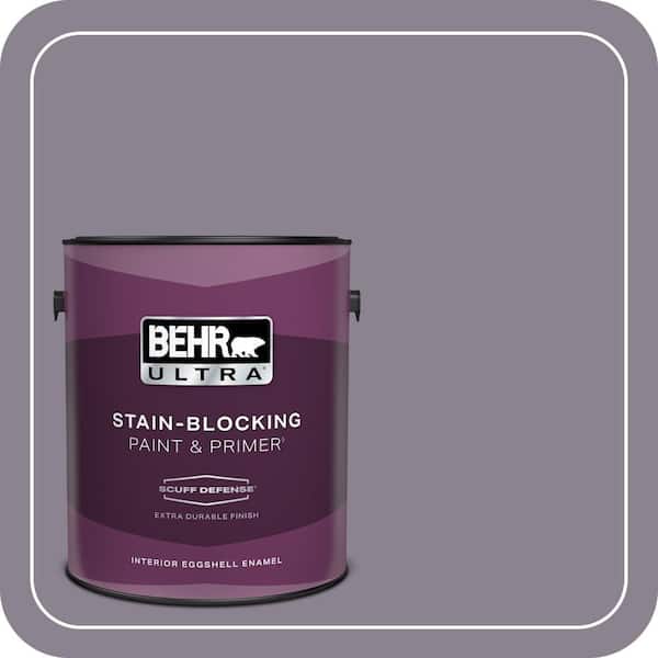 BEHR ULTRA 1 gal. #670F-5 Gothic Amethyst Extra Durable Eggshell Enamel Interior Paint & Primer