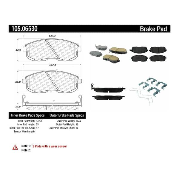 Centric Parts Disc Brake Pad Set