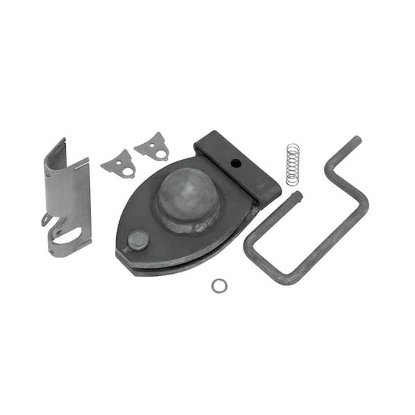BullDog Adjustable Gooseneck Coupler Trailer Kit with Locking Pins and Cover for Trailer