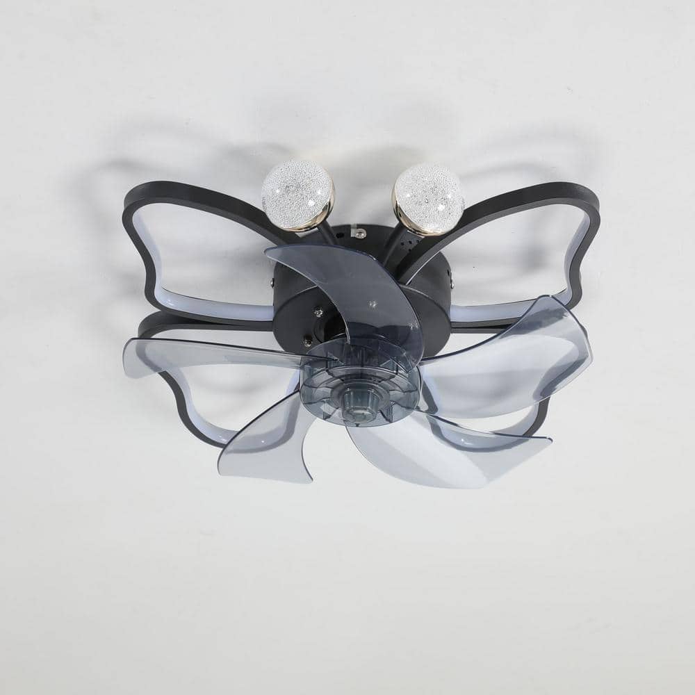 Have a question about Tidoin 20 in. Indoor Black Smart Ceiling Fan with