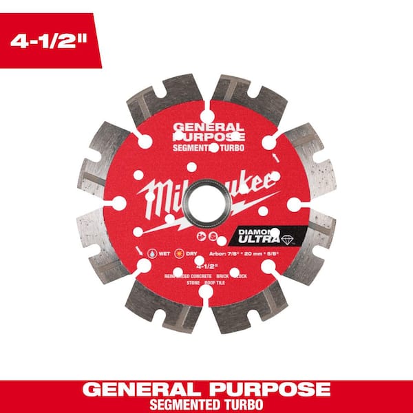 4.5 in. Ultra Segmented General-Purpose Diamond Blade