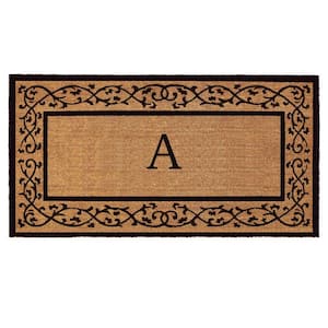 Abbington Monogram Doormat 3' x 6' (Letter A)