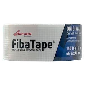 FibaTape Standard White 1-7/8 in. x 150 ft. Self-Adhesive Mesh Drywall Joint Tape