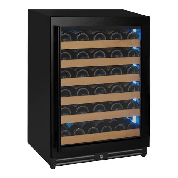Reserva Series Digital 56-Bottle Single Zone Wine Cellar Cooling Unit in Black with Right Hinge Door