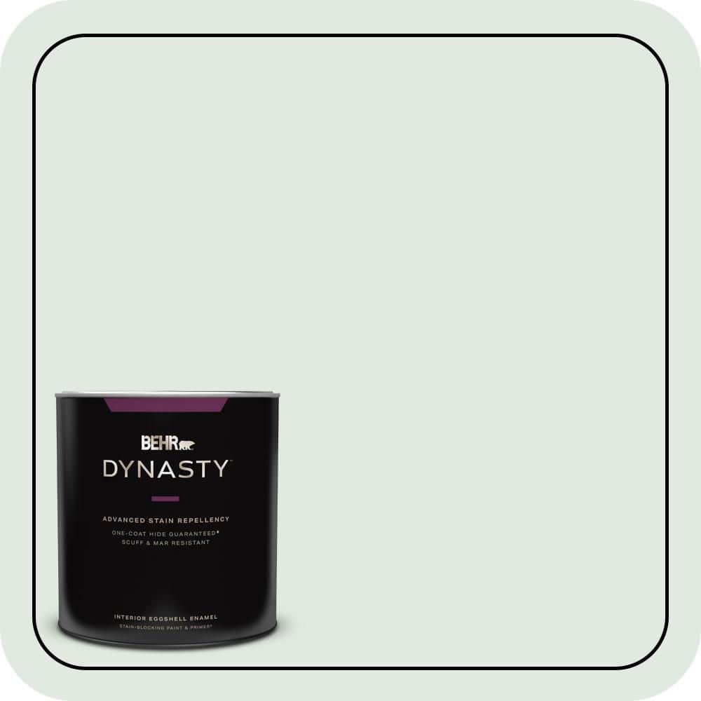 1 qt. #PPL-56 Winter Veil Eggshell Enamel Interior Stain-Blocking Paint & Primer price history on PriceWatchPro