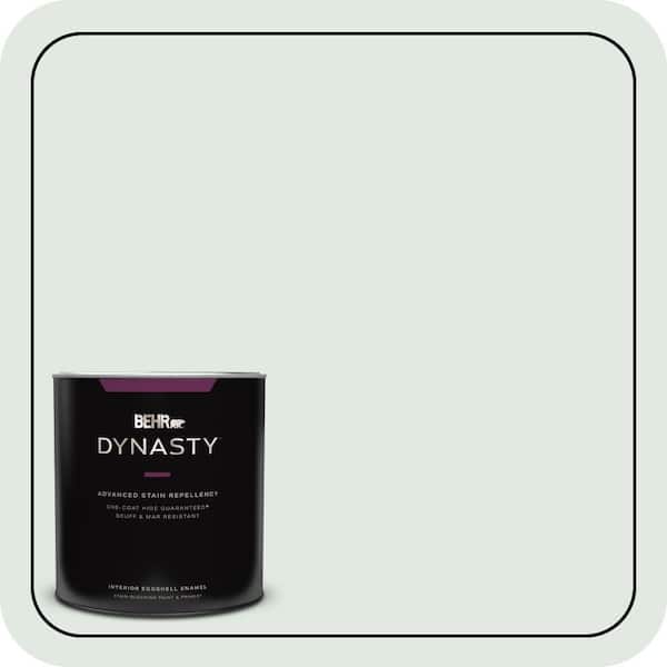 BEHR DYNASTY 1 qt. #PPL-56 Winter Veil Eggshell Enamel Interior Stain-Blocking Paint & Primer