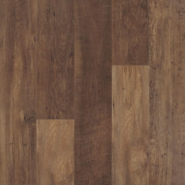 Pergo Outlast+ 6.14 in. W Lawrence Chestnut Waterproof Laminate Wood Flooring (16.12 sq. ft./case)