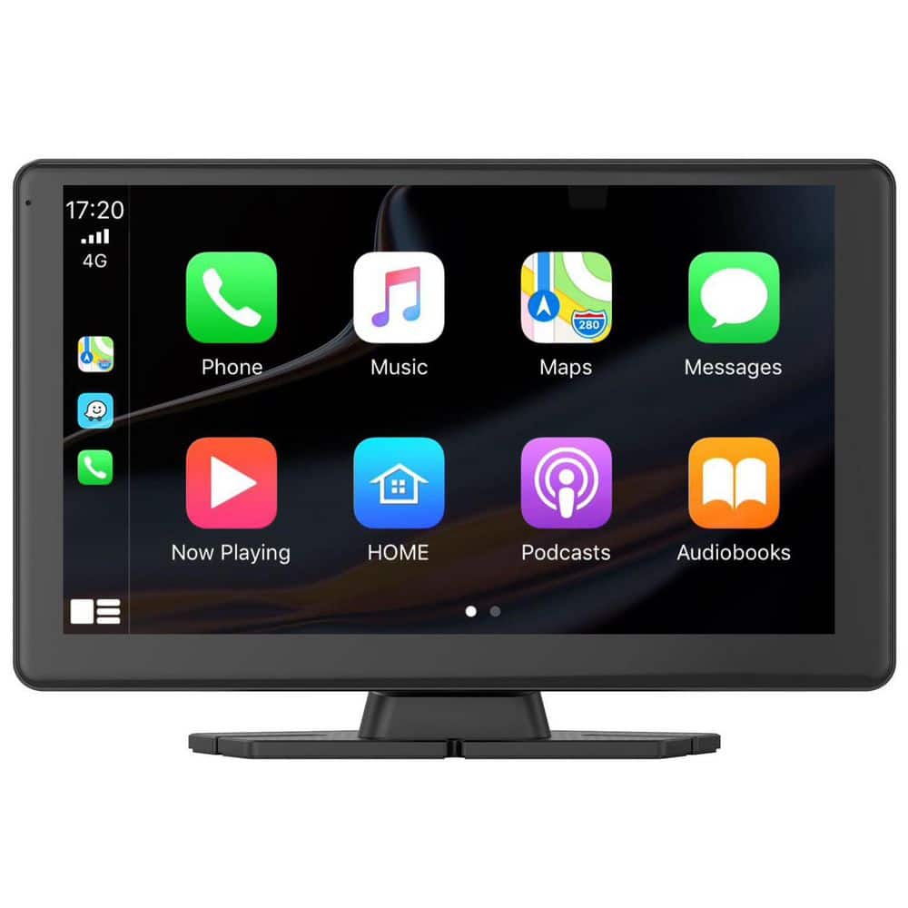 5K Dash Cam Wireless CarPlay Screen 9 in Portable Car Stereo with 1080p Backup Camera Bluetooth GPS Voice Control price history on PriceWatchPro