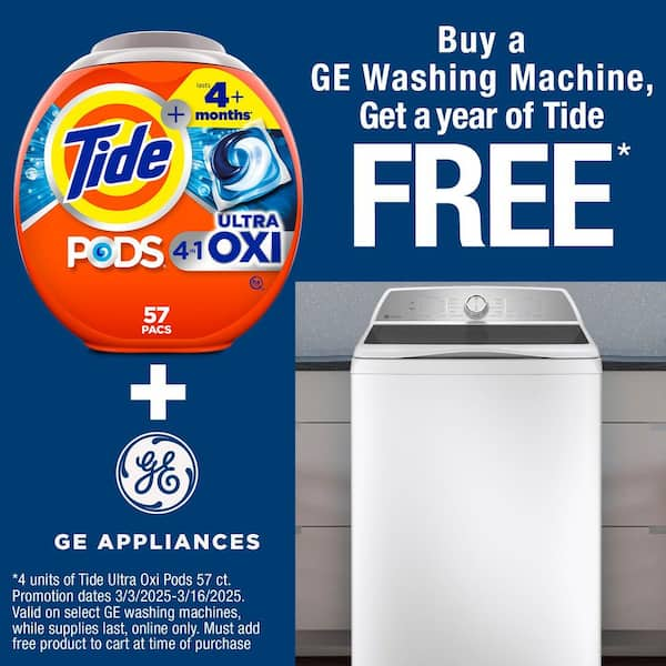 Profile 5.4 cu. ft. High-Efficiency Smart Top Load Washer in Diamond Gray with Quiet Wash Dynamic Balancing Technology