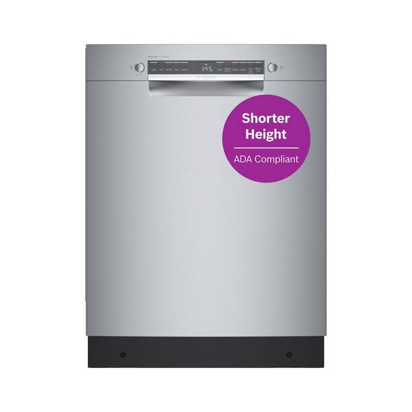 Bosch 300 Series 24 in. ADA Compliant Smart Front Control Dishwasher in