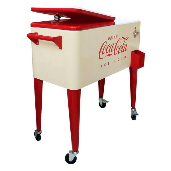 drink coca cola ice cold cooler