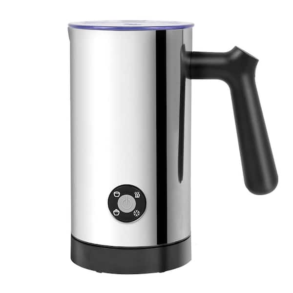 4-in-1 Milk Frother and Steamer, Automatic Electric Hot and Cold Foam Maker, Ceramic Lining, 120V, 1 Piece