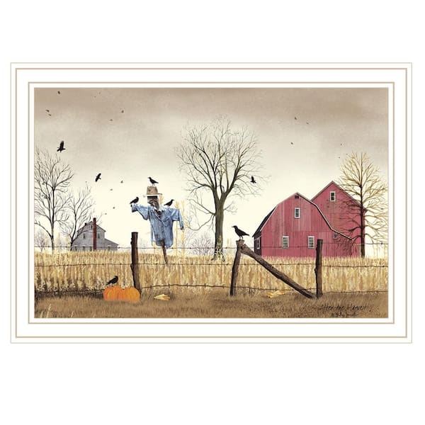 Afoxsos Trendy Decor 4U After the Harvest by Billy Jacobs Framed Wall Art for Living/Bedroom Wall Art Print 19 in. x 27 in.