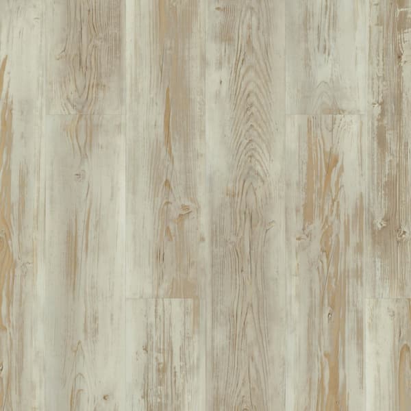 Bayview Pine 20 MIL x 7 in. W x 48 in. L Waterproof Click Lock Luxury Vinyl Plank Flooring (23.8 sq. ft./Case)