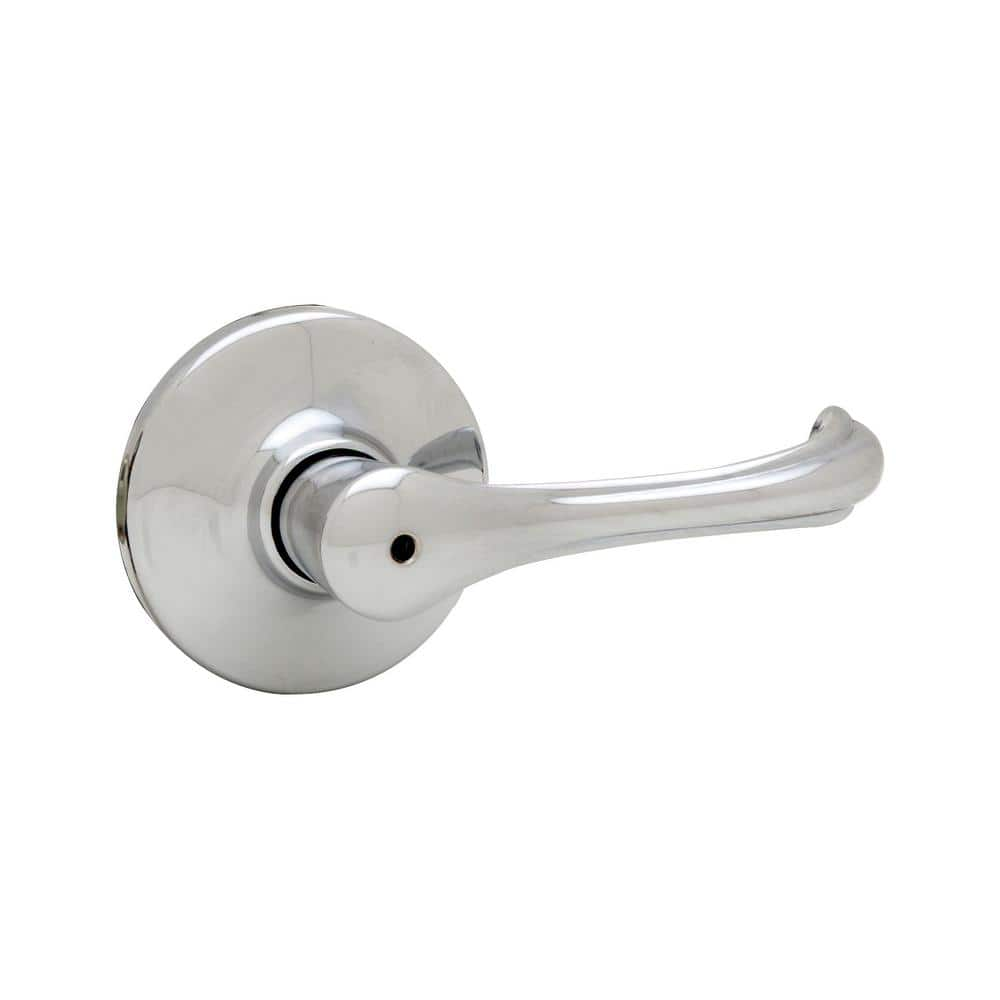 Kwikset Dorian Satin Chrome Dummy Door Lever 488DNL 26D V1 - The Home Depot