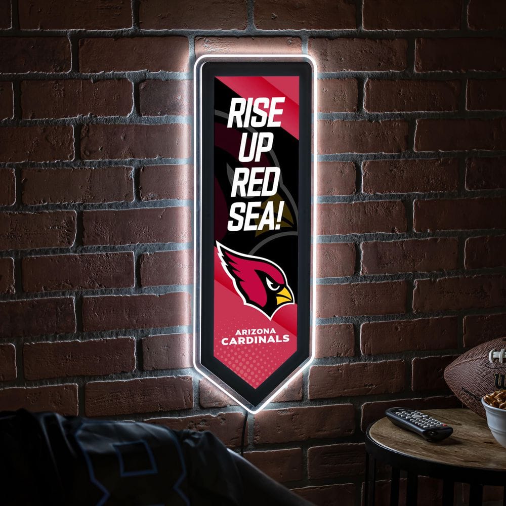 Evergreen Arizona Cardinals Pennant 9 in. x 23 in. Plug-in LED Lighted Sign  8LED3800PEN - The Home Depot