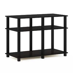 Romain Turn-N-Tube 31.5 in.Espresso/Black TV Stand Fits TV's up to 40 in.