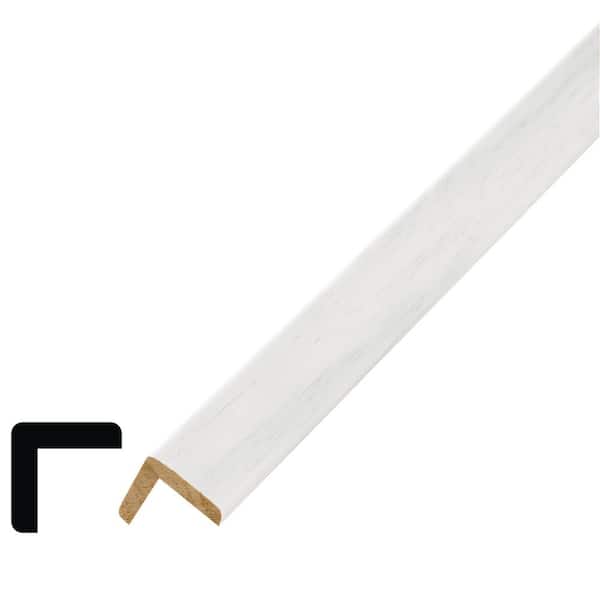 Alexandria Moulding WM 205 1.125 in. D x 1.125 in. W Wood Primed Finger-Jointed Outside Corner Molding