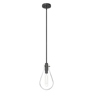 Lundin 1 Light Noble Bronze Island Pendant Light with Glass Shade Kitchen Light