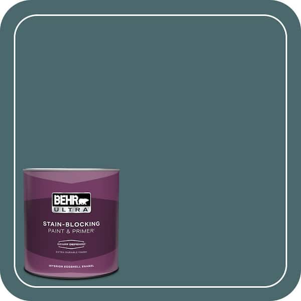 BEHR ULTRA 1 qt. #500F-7 Mythic Forest Extra Durable Eggshell Enamel Interior Paint & Primer