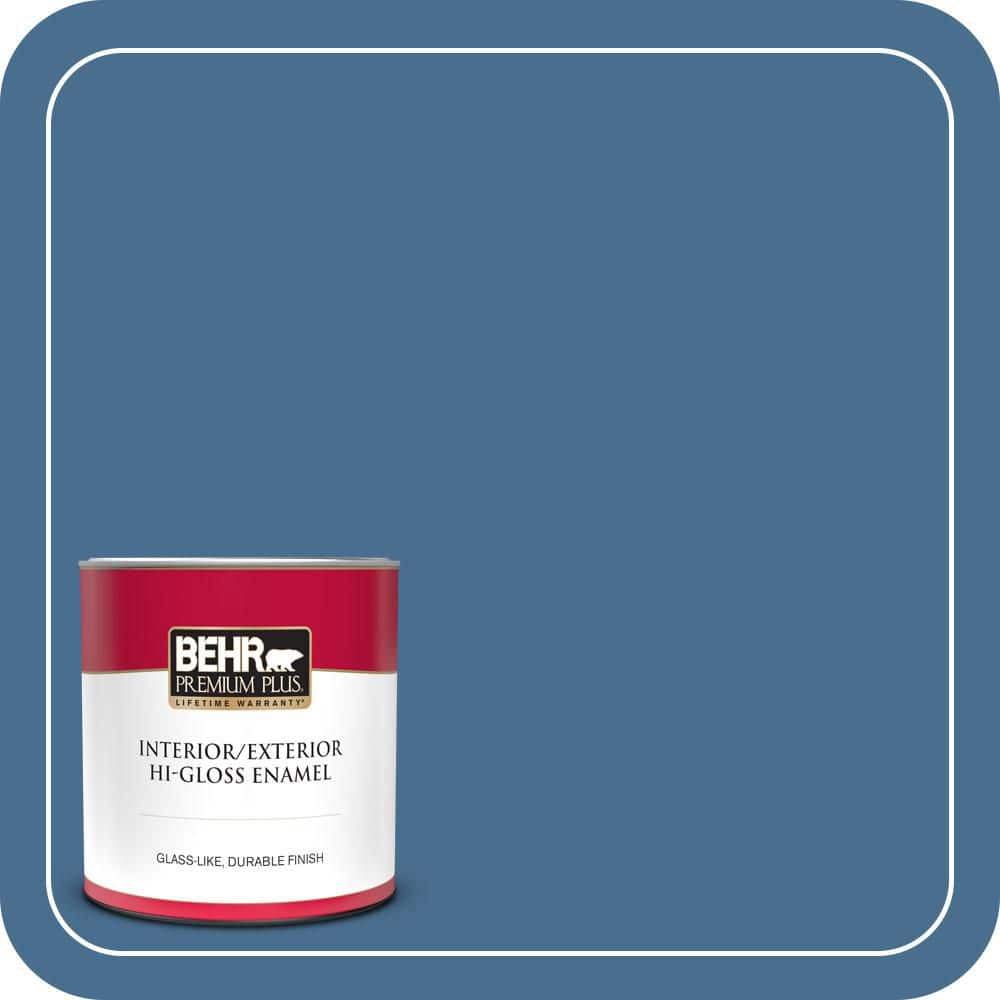 1 qt. #M510-5 Sailors Bay Hi-Gloss Enamel Interior/Exterior Paint & Primer price history on PriceWatchPro