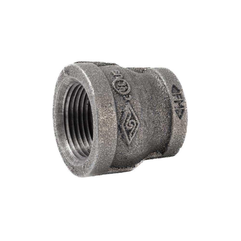 1 in. x 3/4 in. Black Malleable Iron FPT x FPT Reducing Coupling Fitting price history on PriceWatchPro