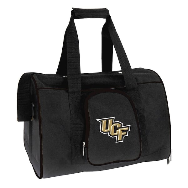 Denco NCAA Central Florida Golden Knights Pet Carrier Premium 16 in. Bag in Black