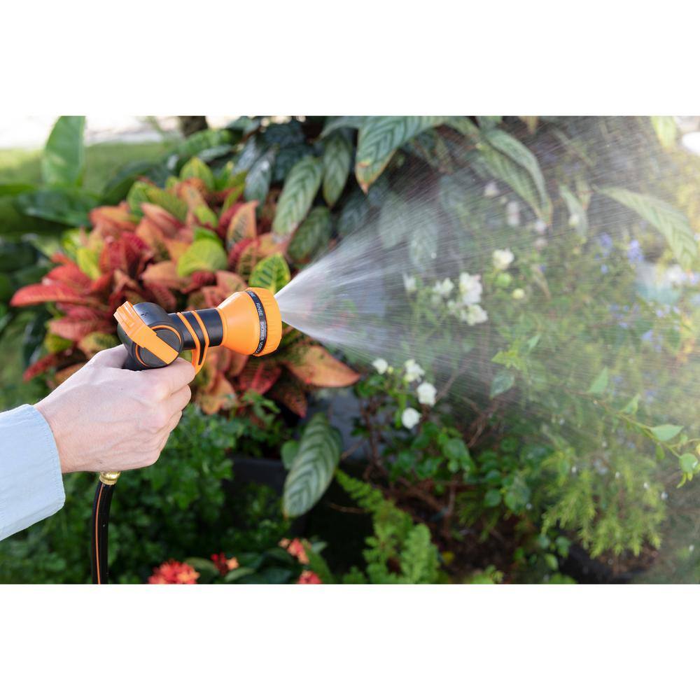 Giraffe Tools 130' Dark Gray Retractable Garden Hose Reel