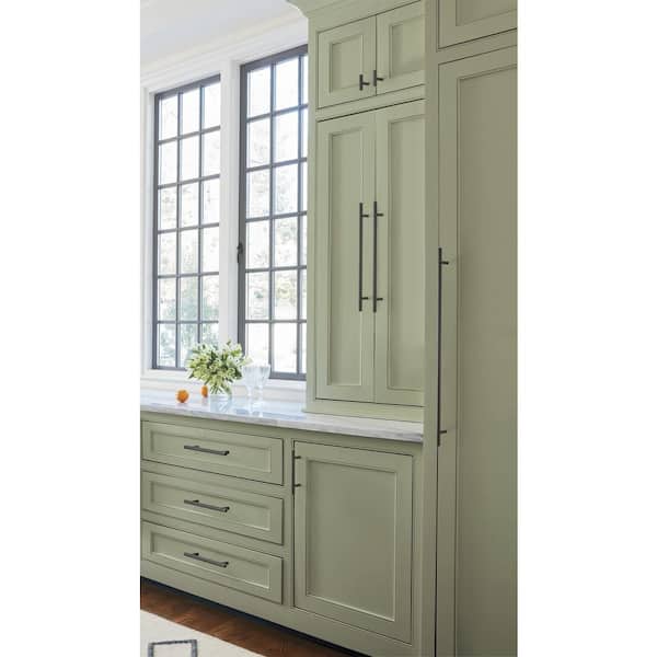 Amerock Rockwell 10-1/16 In  256 Mm  Center-to-Center Polished Nickel Cabinet Pull