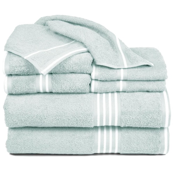 Blue Linen Waffle Towel: Hand, Body Linen Towels. Ice Blue Linen Towels.  Bath, Beach, Spa Towel. Quality Bath Linens. 