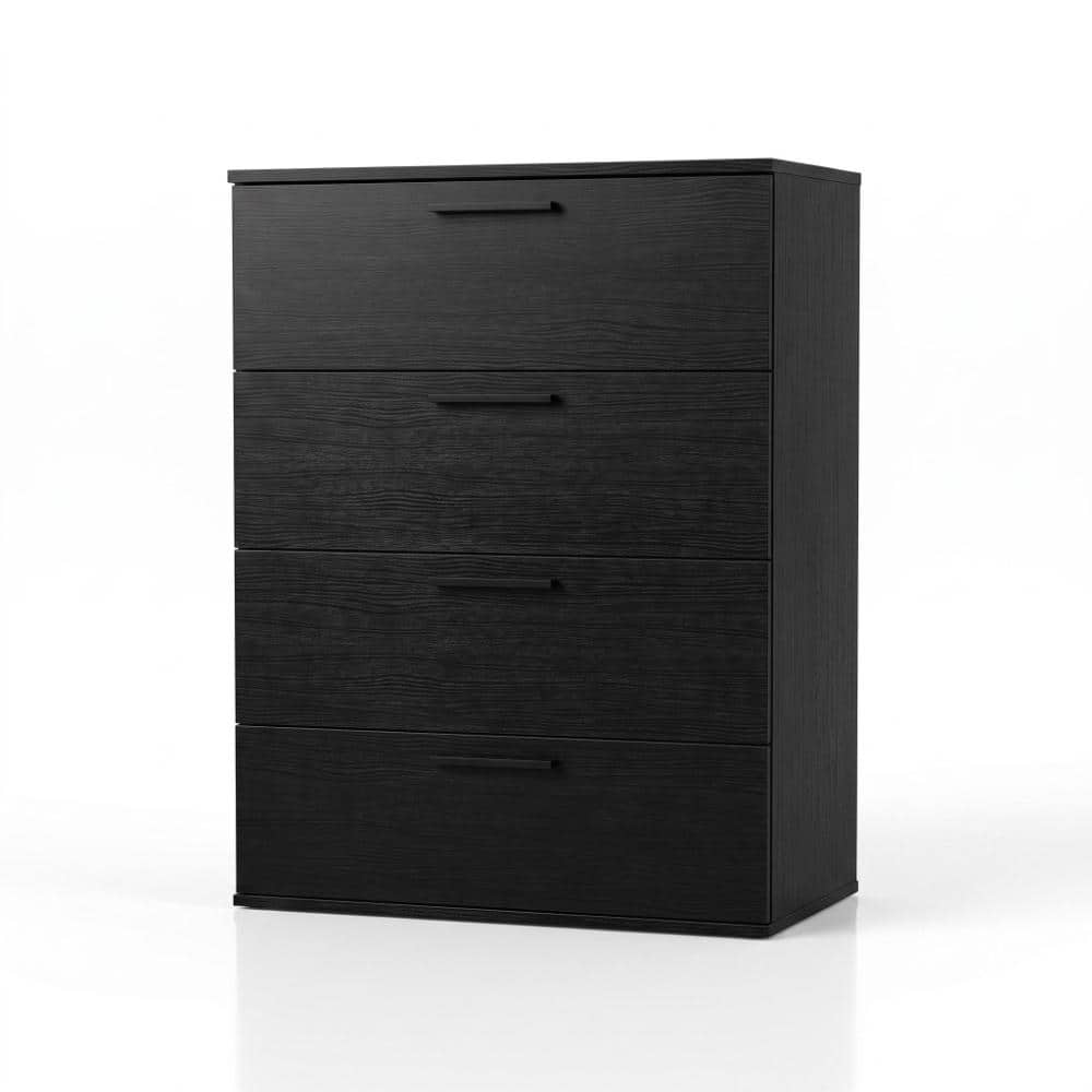 Black Four-Drawer Garage Tool Chest, Farmhouse & Industrial Style with Extra Deep Drawers price history on PriceWatchPro