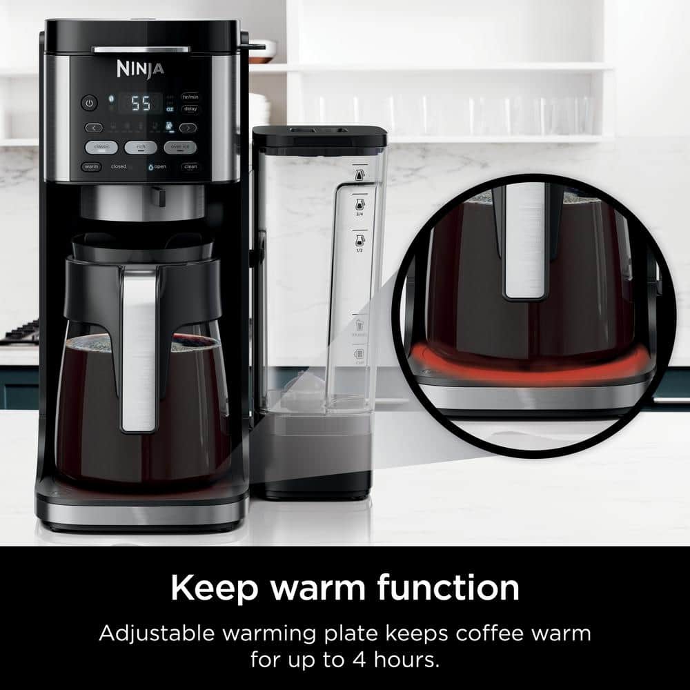 Ninja DualBrew Black 12-Cup Hot and Iced Coffee Maker